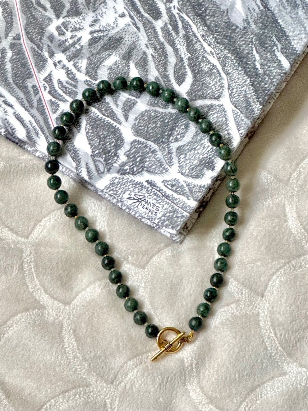 Handmade Necklace with Natural Stones